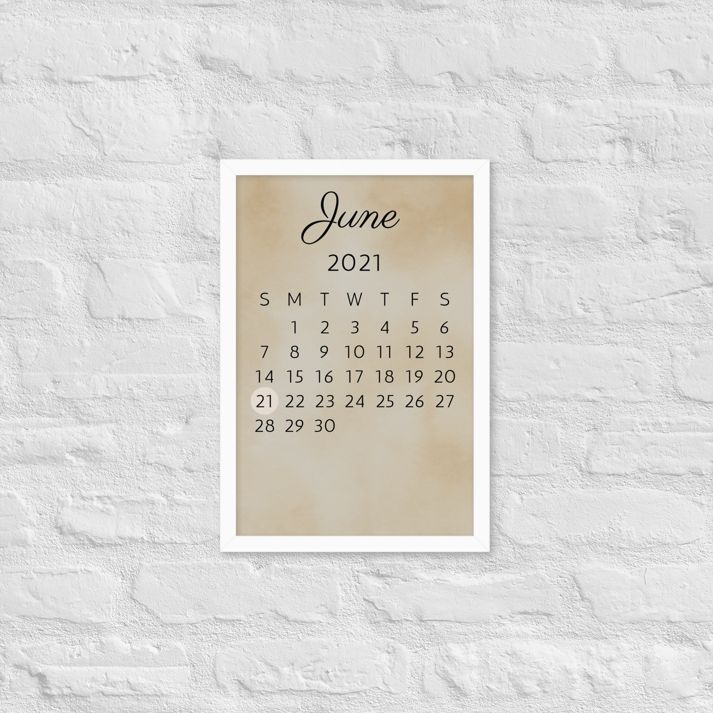 Special Day Calendar Art